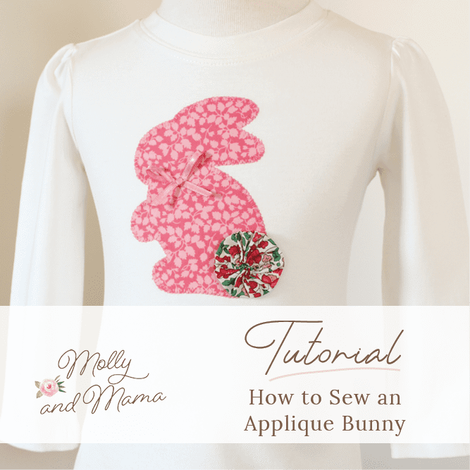 Make an Appliqué Bunny for Easter