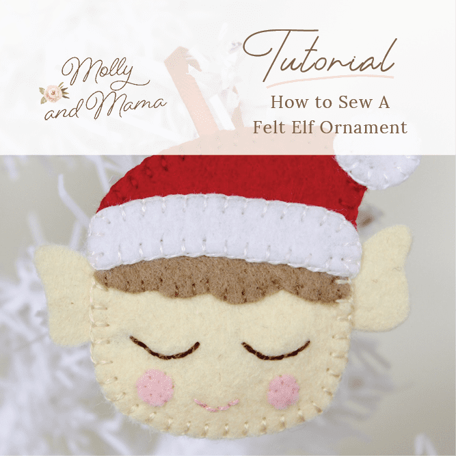 Make a Christmas Felt Elf