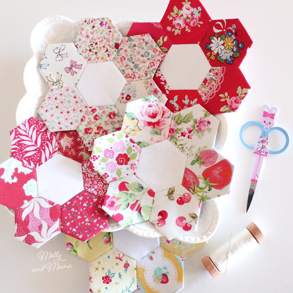 Beginner English Paper Piecing Hexagon Tutorial