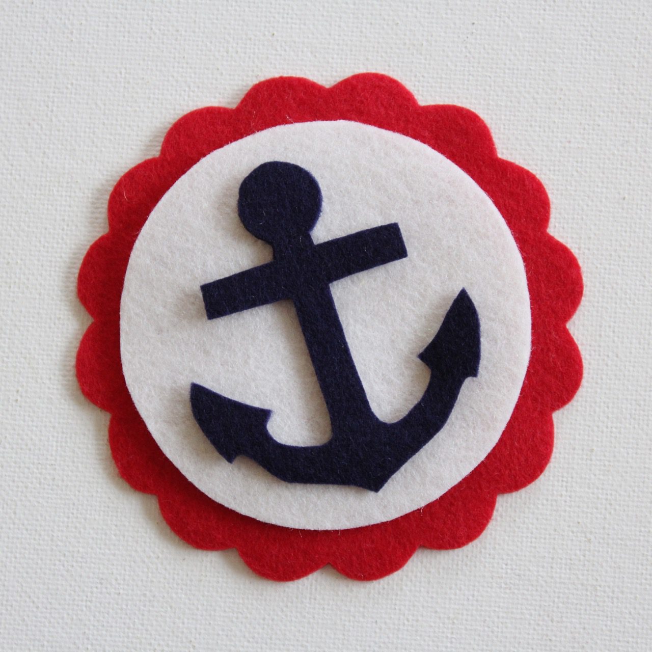 Make Nautical Felt Anchor Coasters, Ornaments and More - Molly and Mama make-nautical-felt-anchor-coasters-ornaments-and-more-molly-and-mama