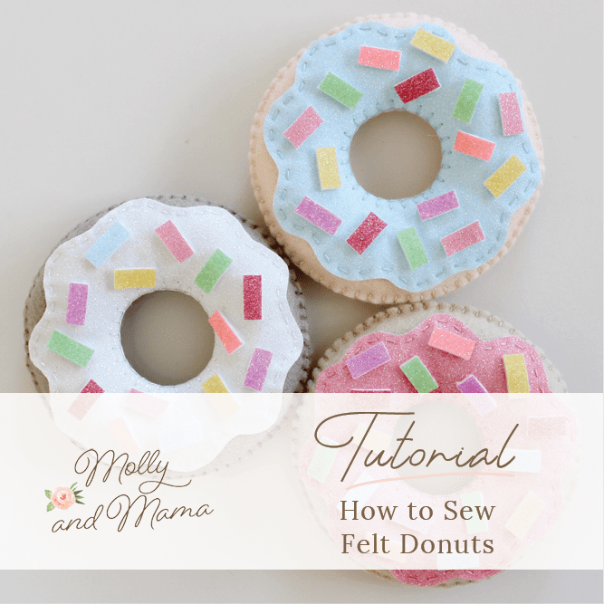 Make Felt Donuts