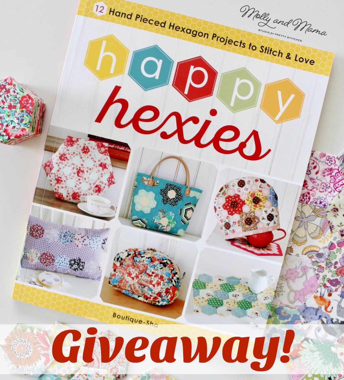 Happy Hexies – a Beautiful New Book from Zakka Workshop (plus a Giveaway)