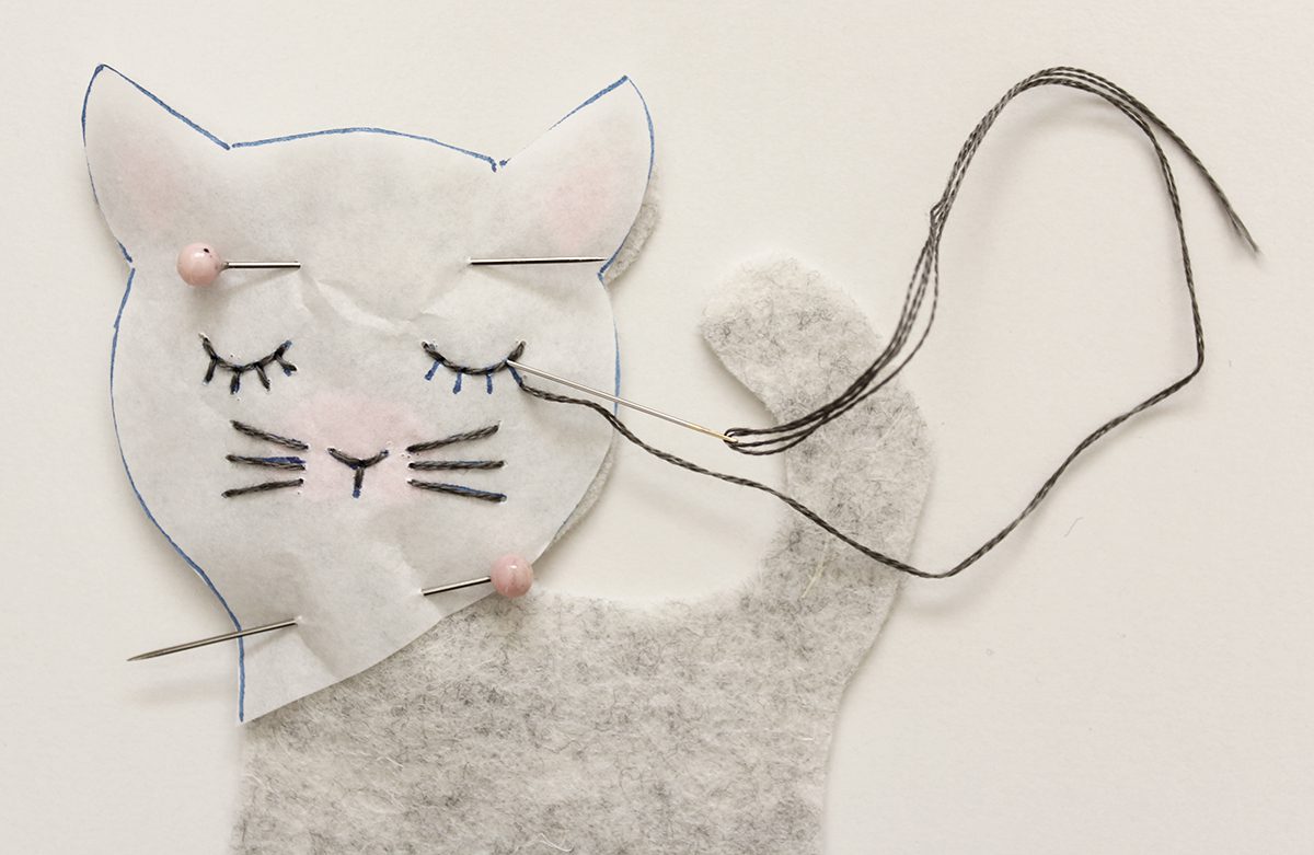 How-To: Transfer Embroidery Patterns to Felt - Make