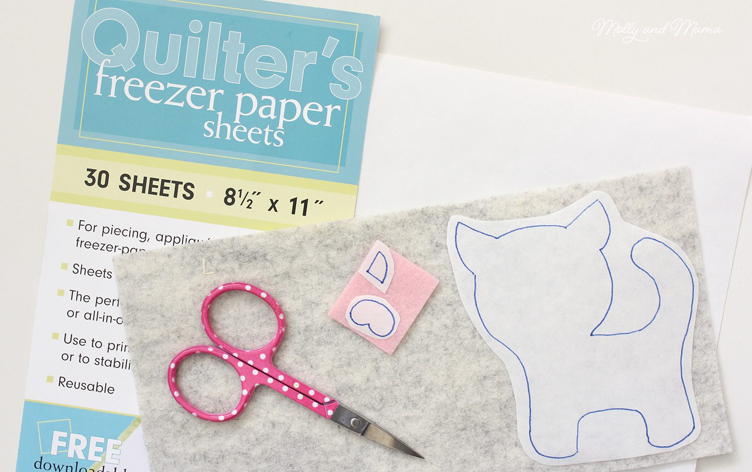 Transfer a Sewing Pattern with Freezer Paper