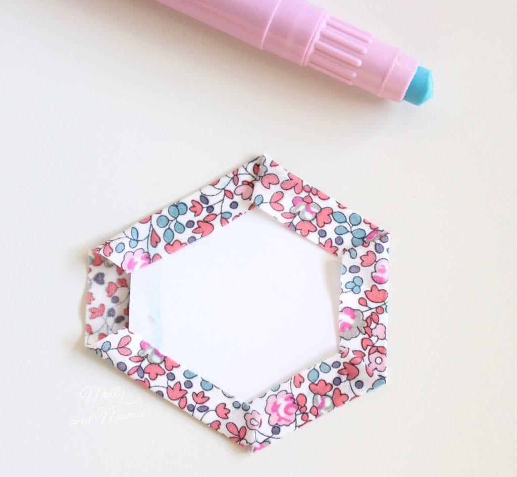 Simple hexie keyring tutorial molly and mama