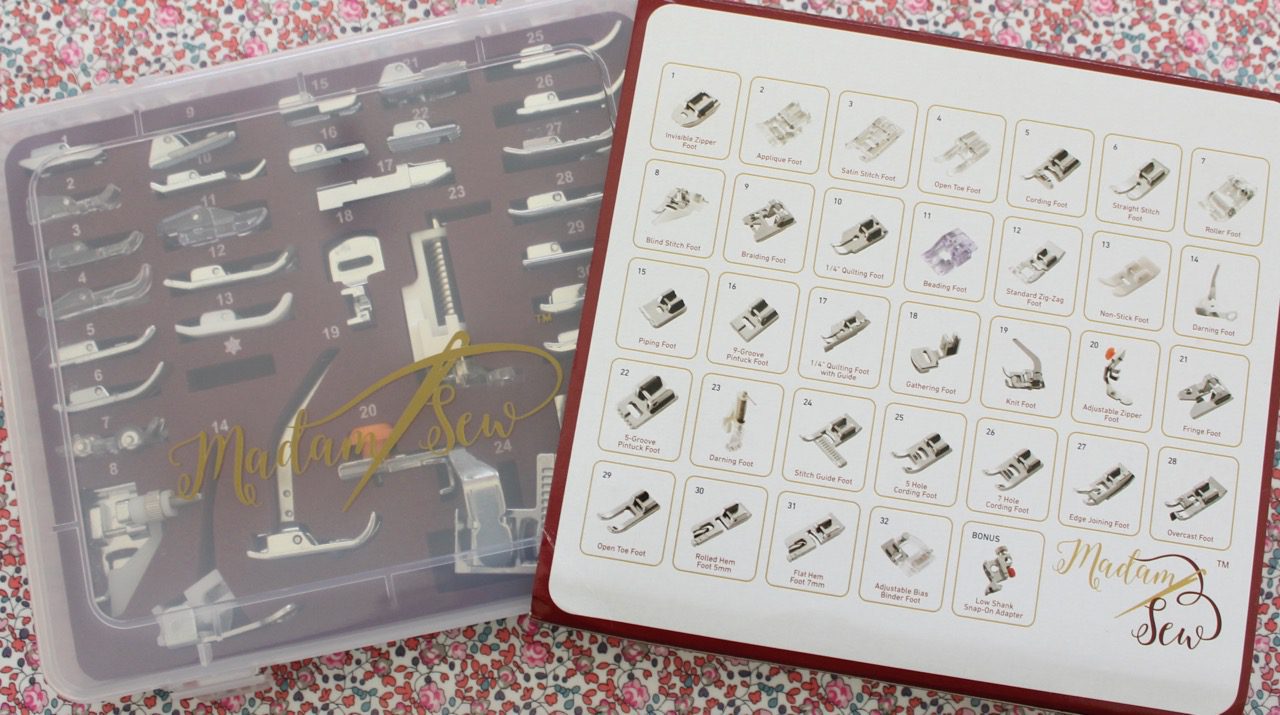 Tools of the trade: Madam Sew Presser Foot Set Review