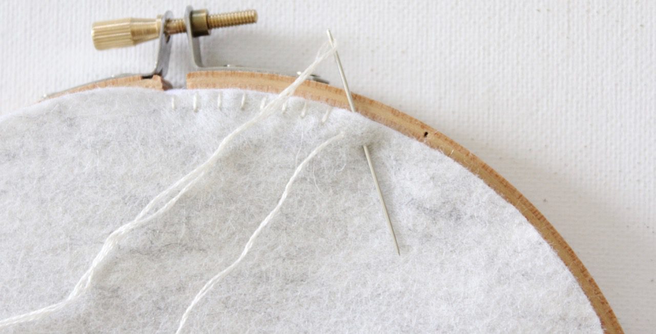 How to Securely Place Fabric in an Embroidery Hoop