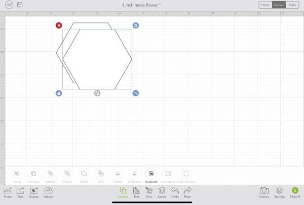Making Hexagons with the Cricut Maker - Molly and Mama