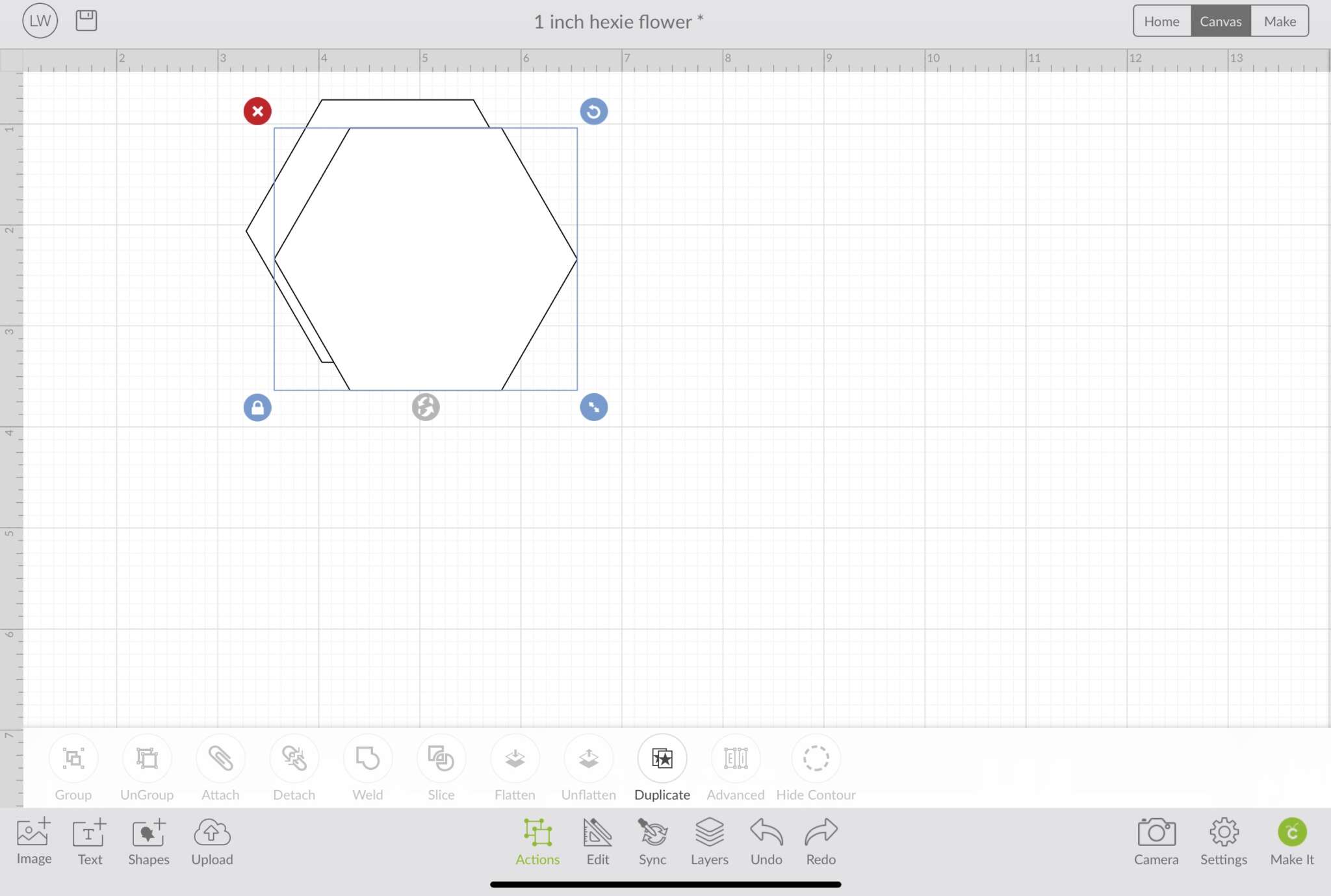 Making Hexagons with the Cricut Maker - Molly and Mama