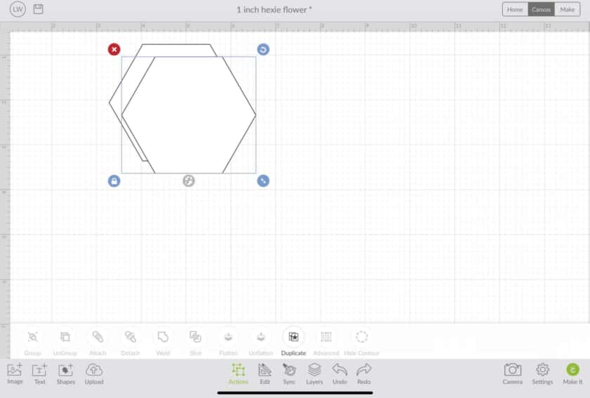 Making Hexagons with the Cricut Maker - Molly and Mama