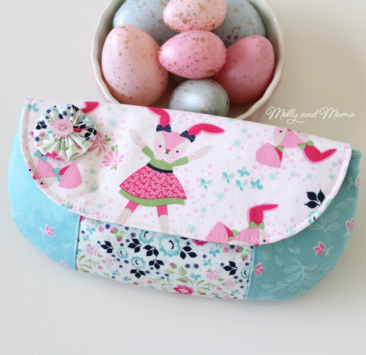Easter Sewing with Boho Blooms fabric - Molly and Mama