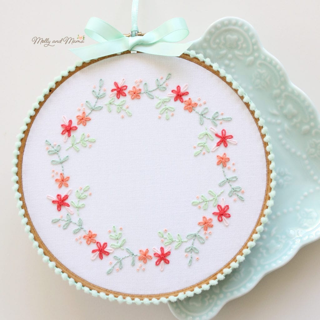 Beginner Embroidery Kit-learn 10 Different Stitches-embroidery Kit