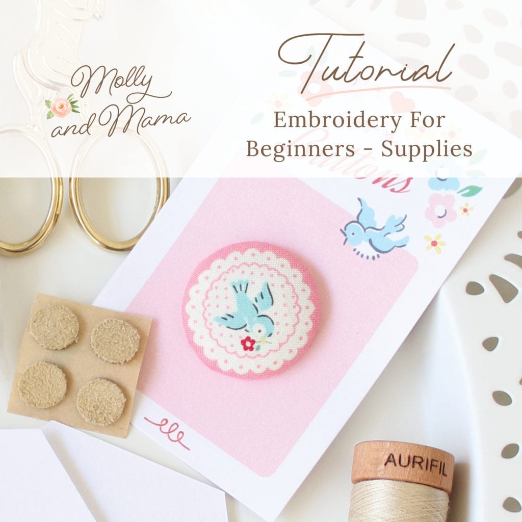 Hand Embroidery Supplies, 7 Must-Haves for Beginners