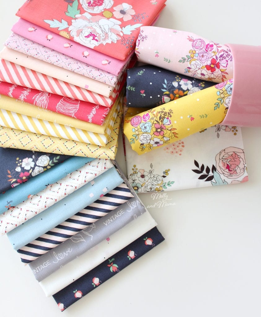 Idyllic Riley Blake 5 Stacker 42 Precut Fabric Quilt Squares by Minki Kim 