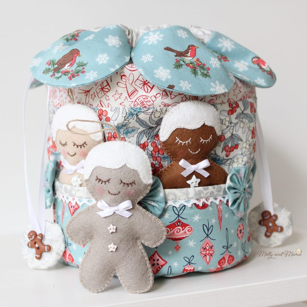 Mama & Baby Bear Ornament set