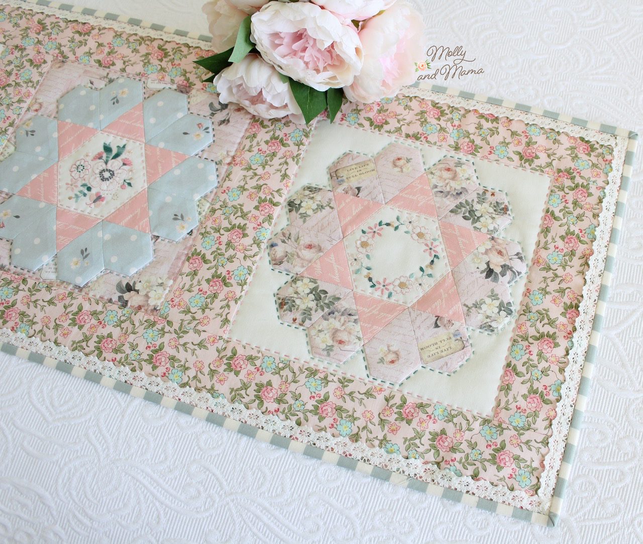 Introducing the Tilly's Tea Party Table Runner - Molly and Mama
