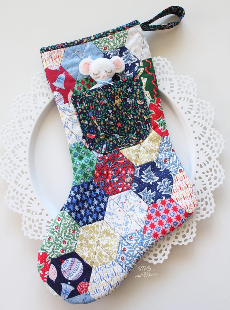 Free Quilted Christmas Stocking Pattern! — MADE JUST SEW