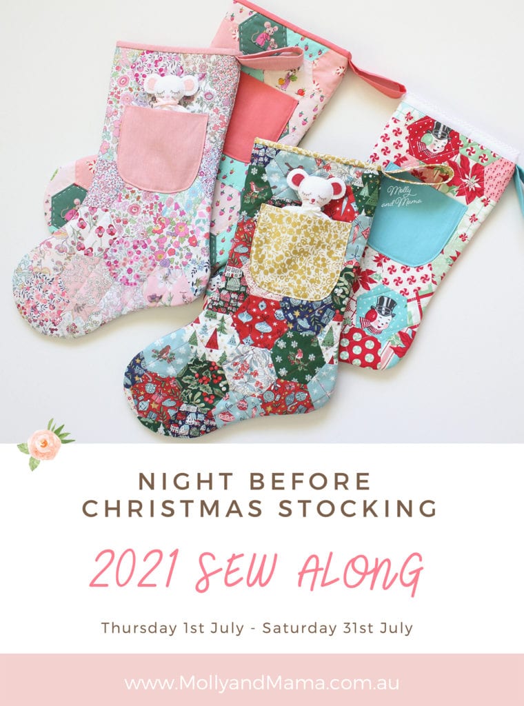 How to Sew a Patchwork Christmas Stocking - A Quilting Life