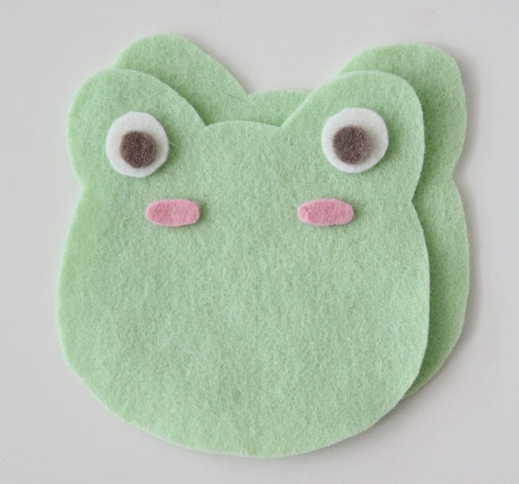 Frog In soft felt To Stuff