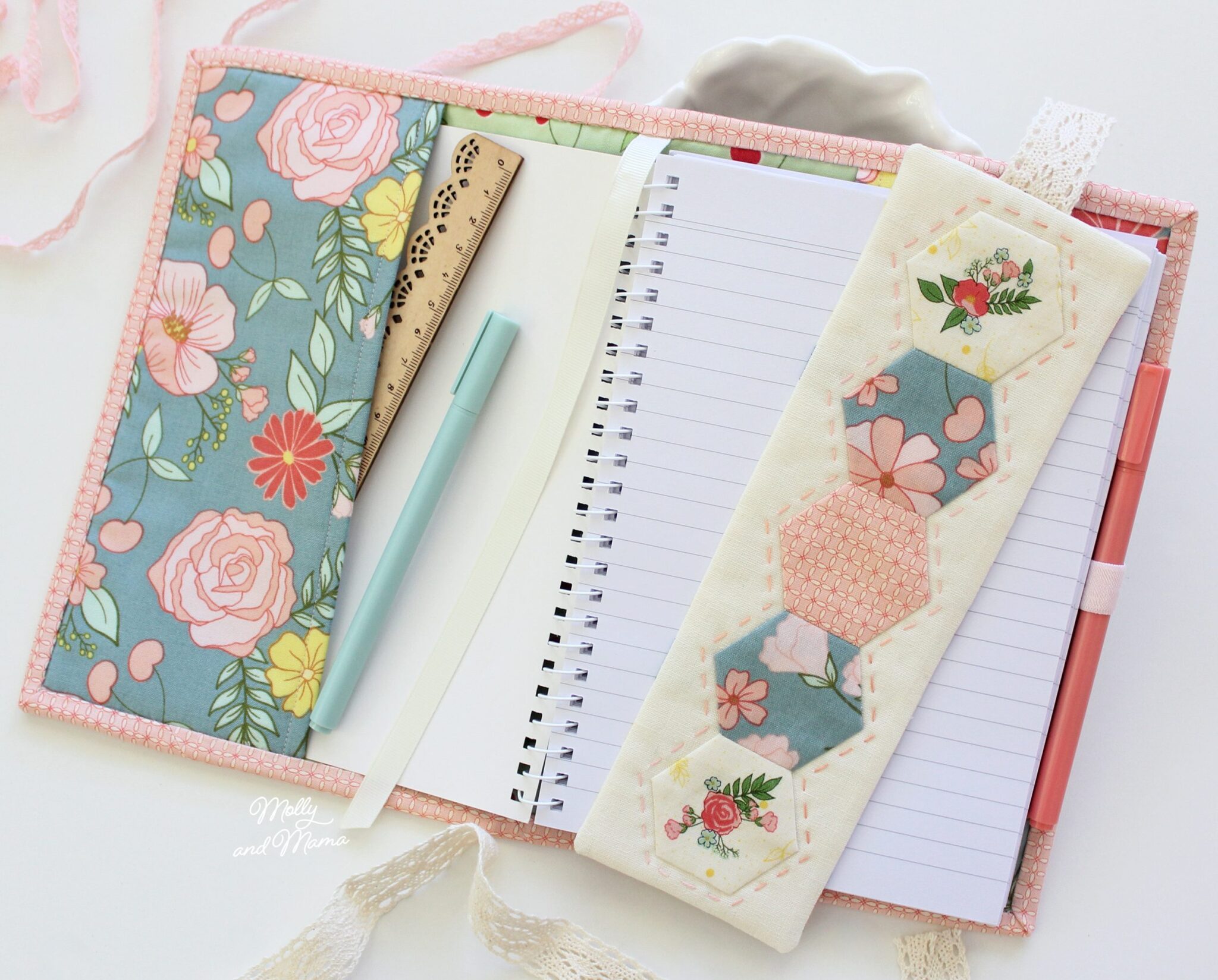 spiral notebook cover tutorial