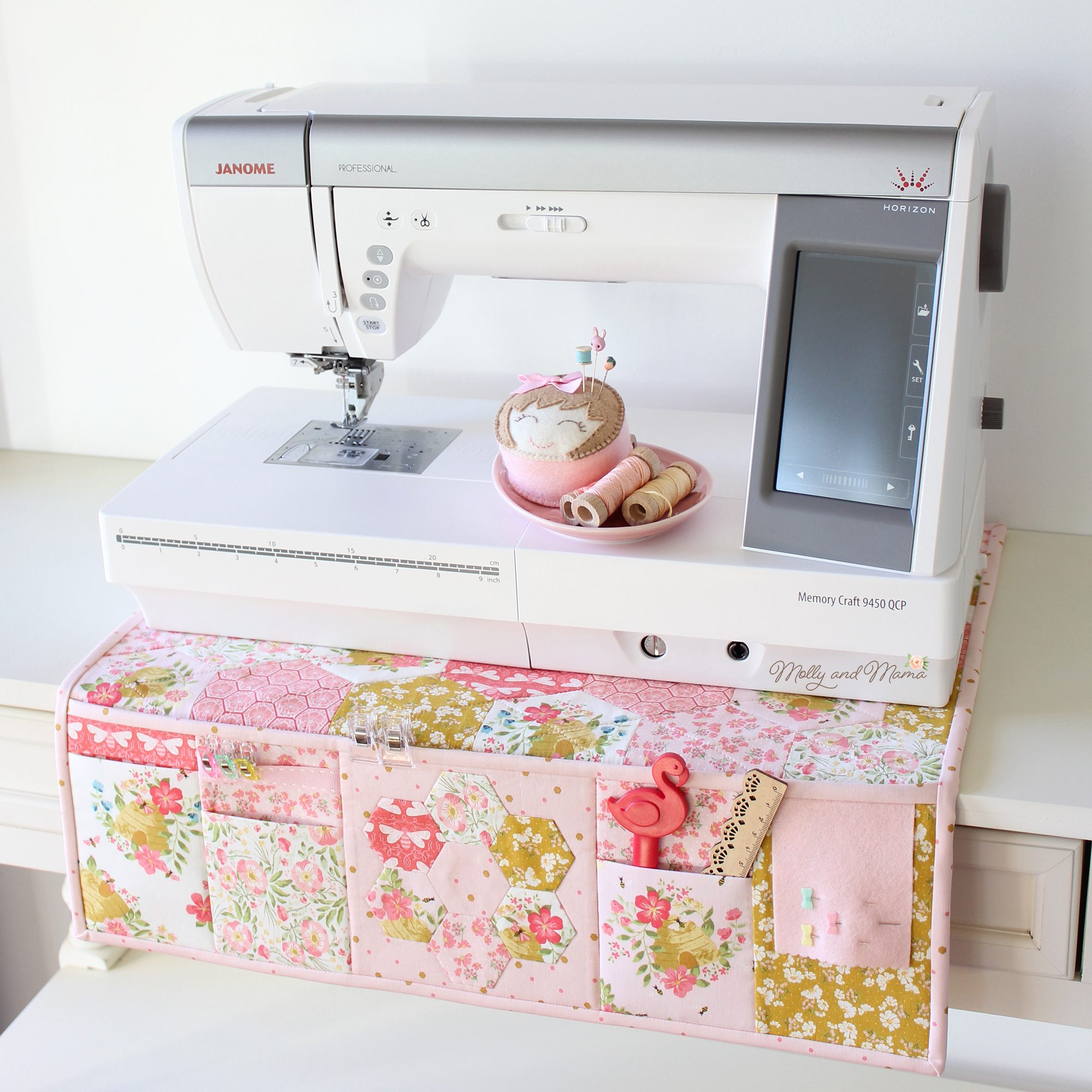 DIY Quilt Sewing Machine Mat Free Sewing Pattern