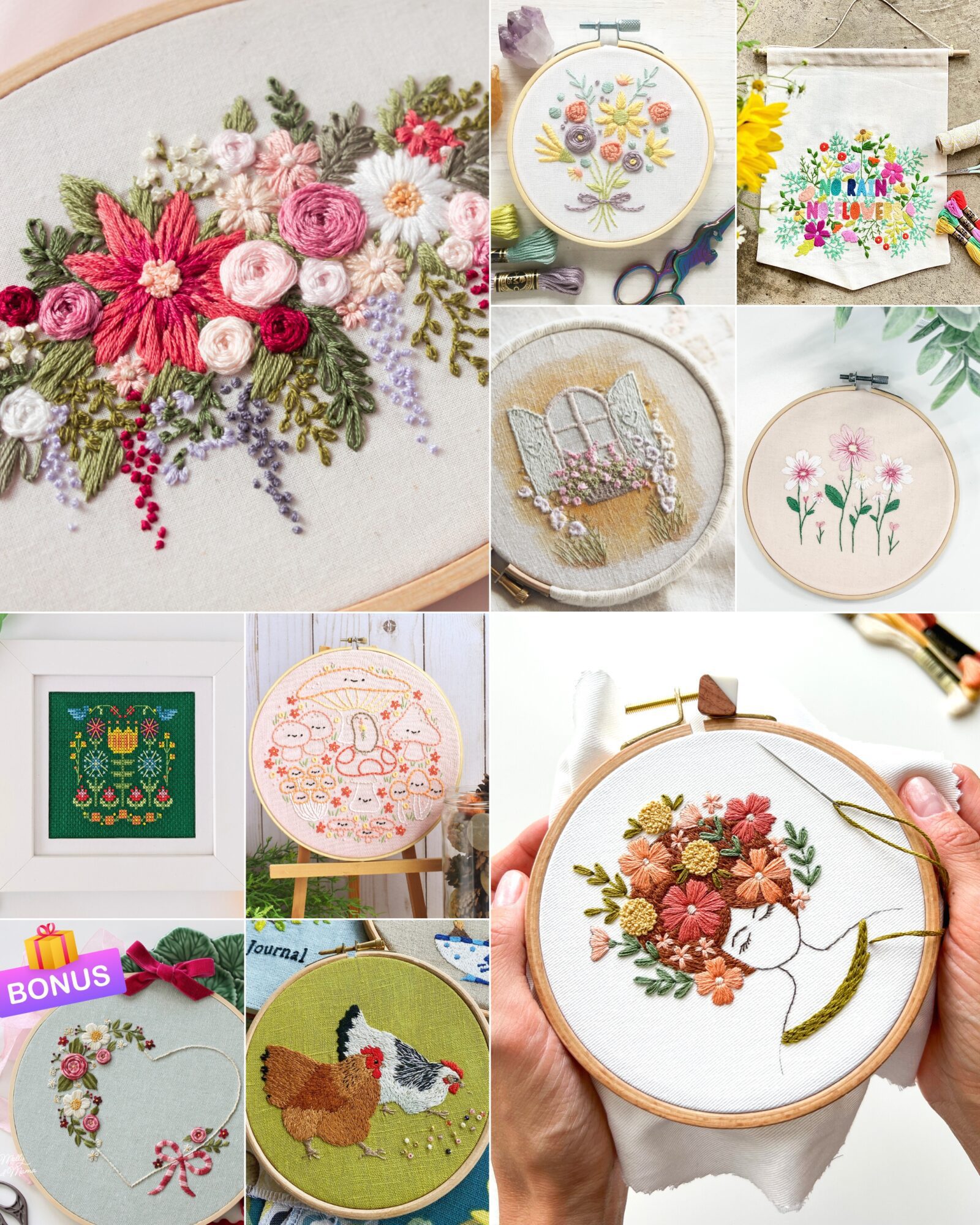 Embroidery Beginner Bundle