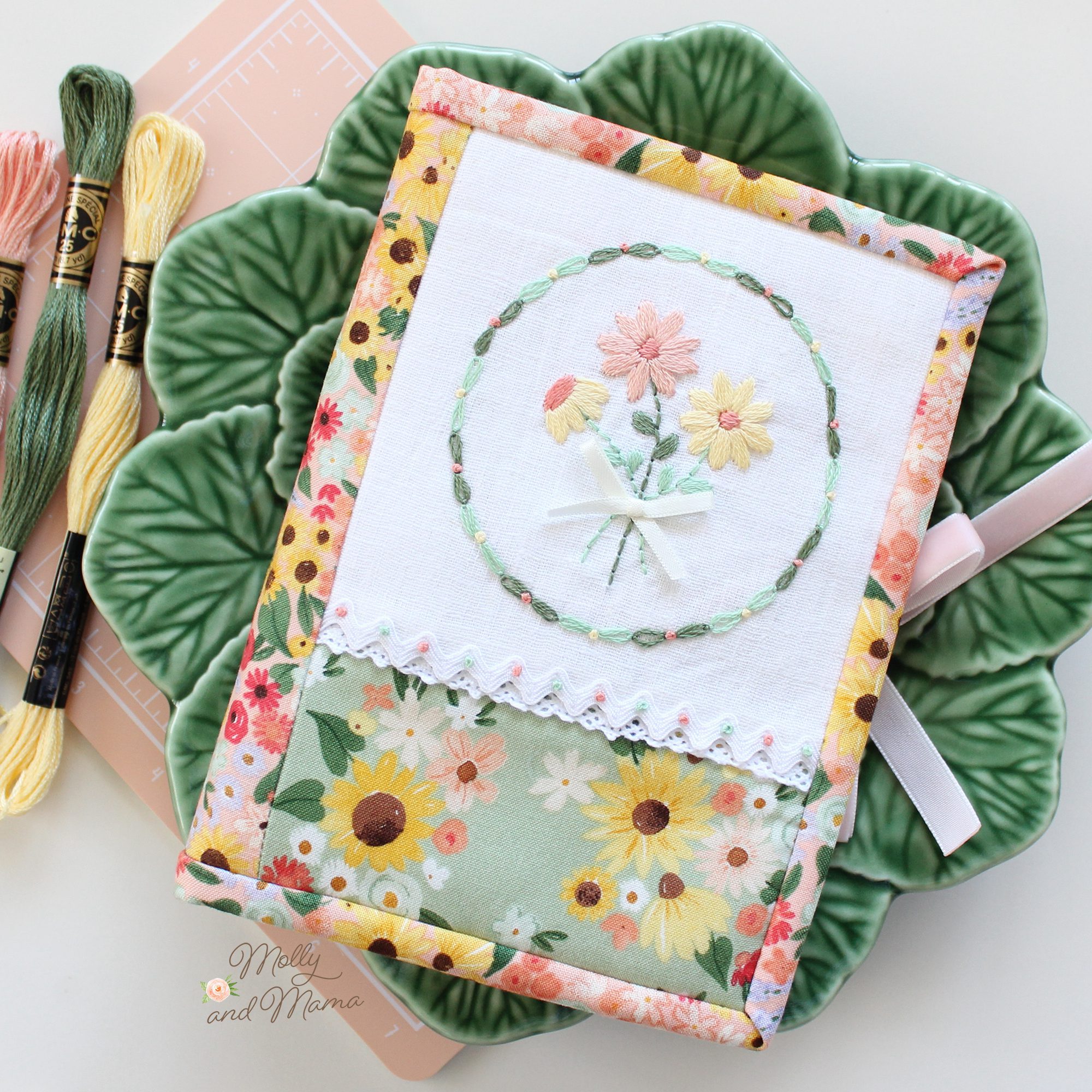 Introducing the Posy Pocket Pin Cushion and Needle Book - Molly and Mama