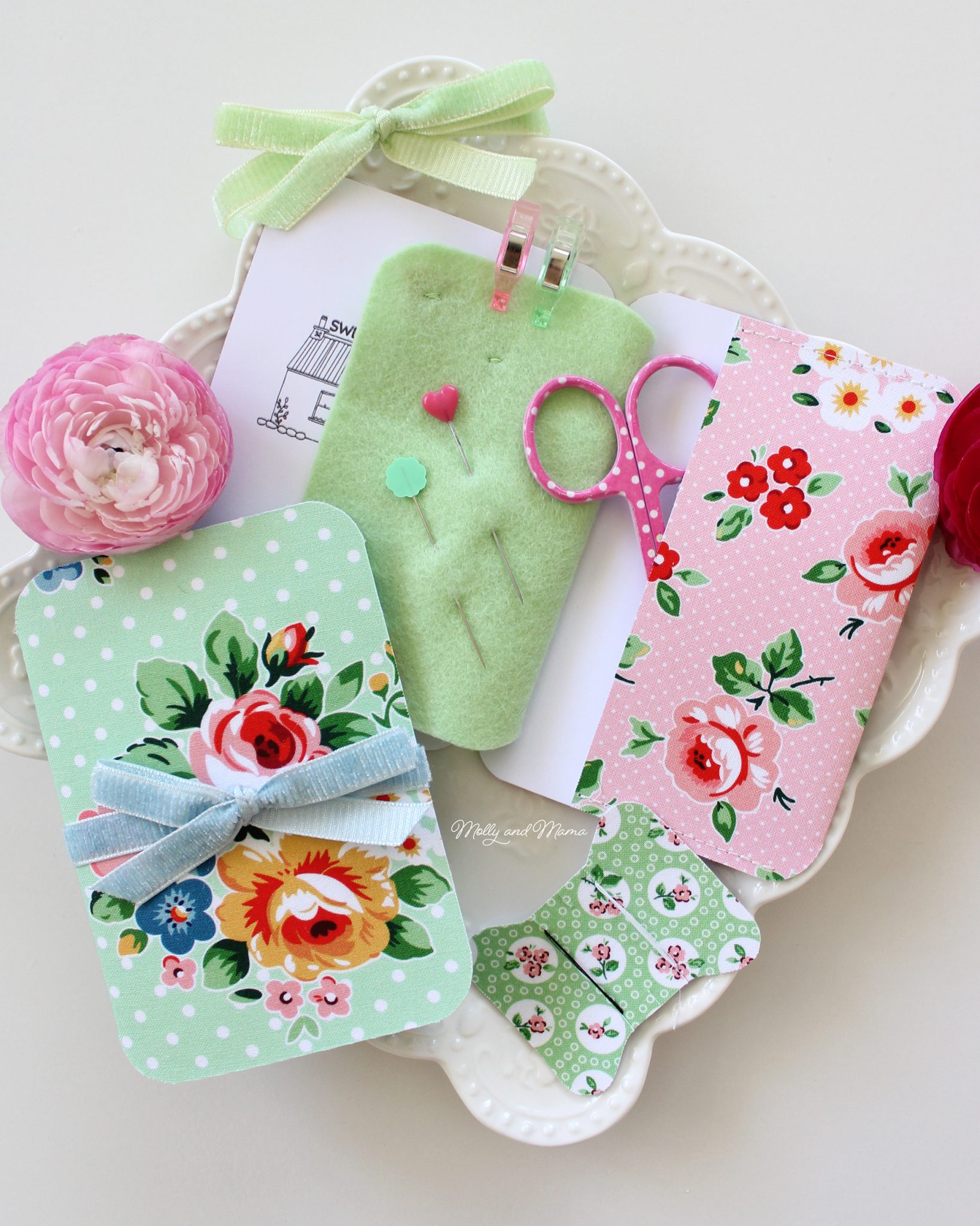 Pretty Projects for the Flower Market Fabric Tour